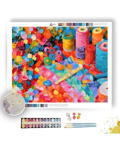 BEADED MAT AT BERRYBREEZE - Paint by Numbers Full Kit