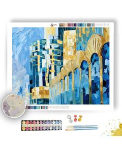 BRASS BOULEVARD AQUABLOOM - Paint by Numbers Full Kit