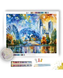 CHROME DOME BLUEPICNIC - Paint by Numbers Full Kit