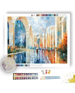 IVORY PROMENADE AT SUMMERGLASS - Paint by Numbers Full Kit