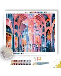AQUA PROMENADE CORALSKY - Paint by Numbers Full Kit