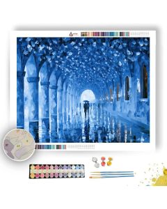 SAPPHIRE SKYCONFETTI PROMENADE - Paint by Numbers Full Kit