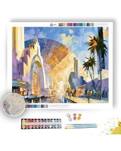SUNBURST DOME LAVENDERBREEZE - Paint by Numbers Full Kit