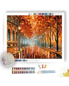 BOULEVARD UNDER GILDED SKYCONFETTI - Paint by Numbers Full Kit