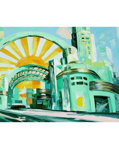 SUNNYMINT OVER SUNBURST ARCADE