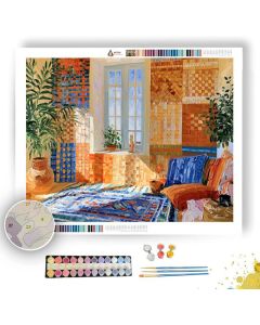 SUNWOVEN WINDOW SORBETLIGHT - Paint by Numbers Full Kit