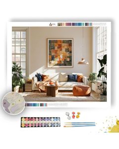 SUNWOVEN SUNROOM GOLDENPEACH - Paint by Numbers Full Kit