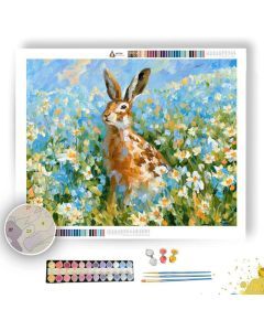 HONEY HARE SUMMERMINT - Paint by Numbers Full Kit
