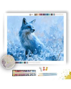 SKYBLUE FOX MINTGLOW - Paint by Numbers Full Kit