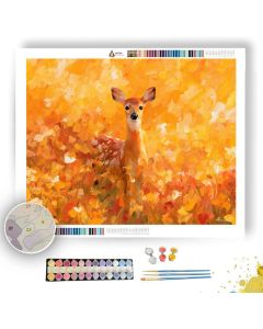 HONEY DEER GOLDENPEACH - Paint by Numbers Full Kit