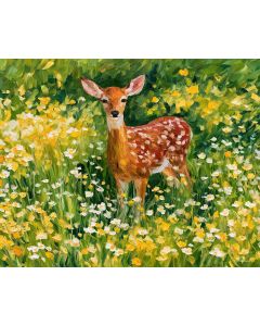 CITRUSBREEZE BESIDE BUTTERCUP DEER