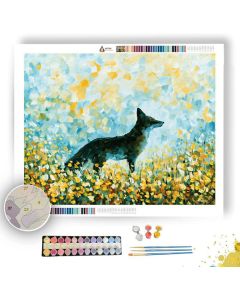 BUTTERCUP FOX AQUABLOOM - Paint by Numbers Full Kit