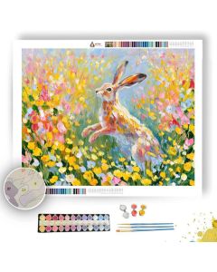 BUTTERCUP HARE RAINBOWHUSH - Paint by Numbers Full Kit