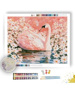 DAISY SWAN CORALSKY - Paint by Numbers Full Kit