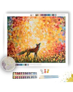 SUNNY SUNRIPPLE FOX - Paint by Numbers Full Kit