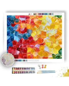 MANGO GARDEN SUNSPRAY - Paint by Numbers Full Kit