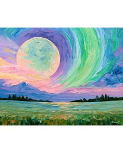 PEARLGREEN OVER AURORA MEADOW