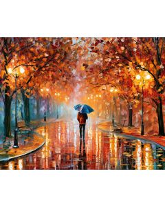 RAINY MAPLE EVENING