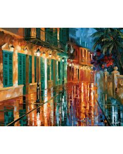 TURQUOISE SHUTTERS AFTER RAIN