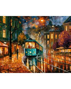 EMERALD ROOFS IN EVENING