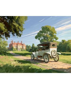 GRAVEL ROAD TO THE MANOR