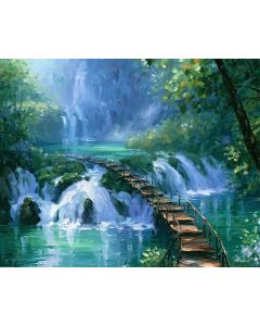 PLITVICE WATERFALL CASCADES