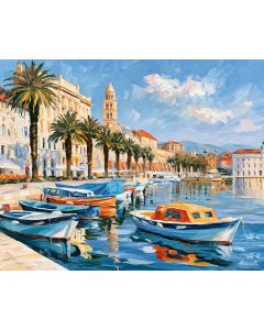 SPLIT HARBOR MORNING
