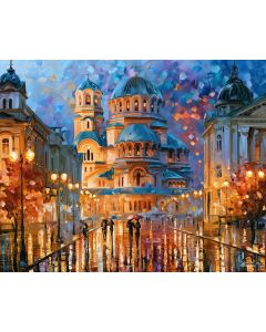 SOFIA CATHEDRAL EVENING
