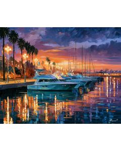 LIMASSOL MARINA TWILIGHT