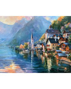 HALLSTATT LAKESIDE MORNING