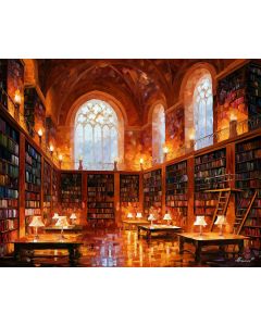 OXFORD LIBRARY INTERIOR