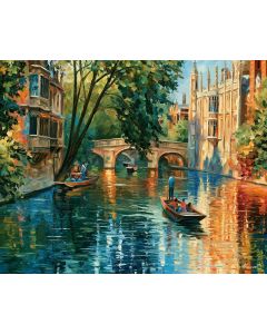 CAMBRIDGE PUNTING MORNING