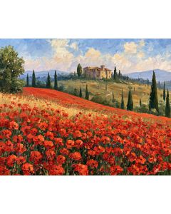 TUSCAN POPPY FIELDS