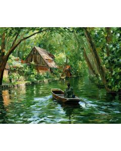 SPREEWALD PUNT BOAT
