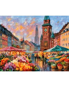 FREIBURG MARKET MORNING
