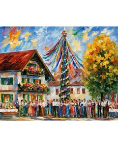 BAVARIAN MAYPOLE FESTIVAL