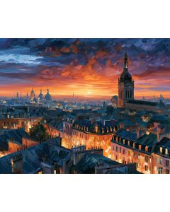 PARIS ROOFTOPS DAWN