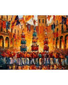 CASTELLERS FESTIVAL SPIRIT