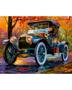 1910 BUICK MODEL 17 LANTERN COLOR