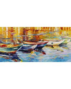 BOATS ON THE LAKE