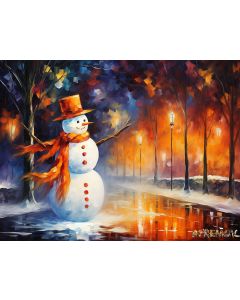 HAPPY SNOWMAN