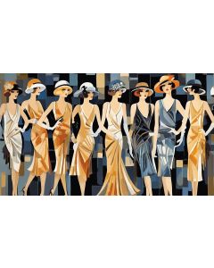 FLAPPER FASHION SHOW