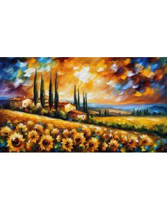 TUSCAN FIELDS OF GOLD