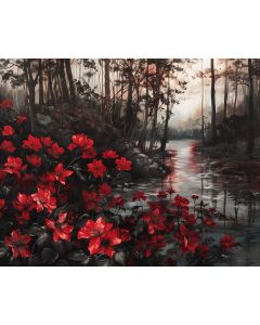 CRIMSON SERENITY B&W