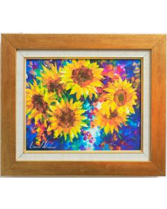 SUNFLOWERS SHINING - FRAMED