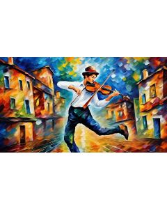 FLYING VIOLINIST