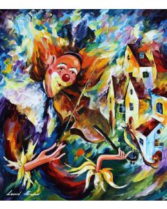 CLOWN WITH VIOLIN