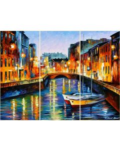EVENING RIVER ST. PETERSBURG - SET OF 3