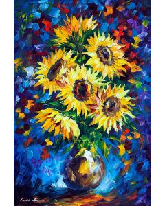 BEAUTIFUL NIGHT SUNFLOWERS