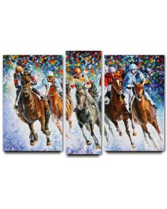 RACE ON THE SNOW - SET OF 3